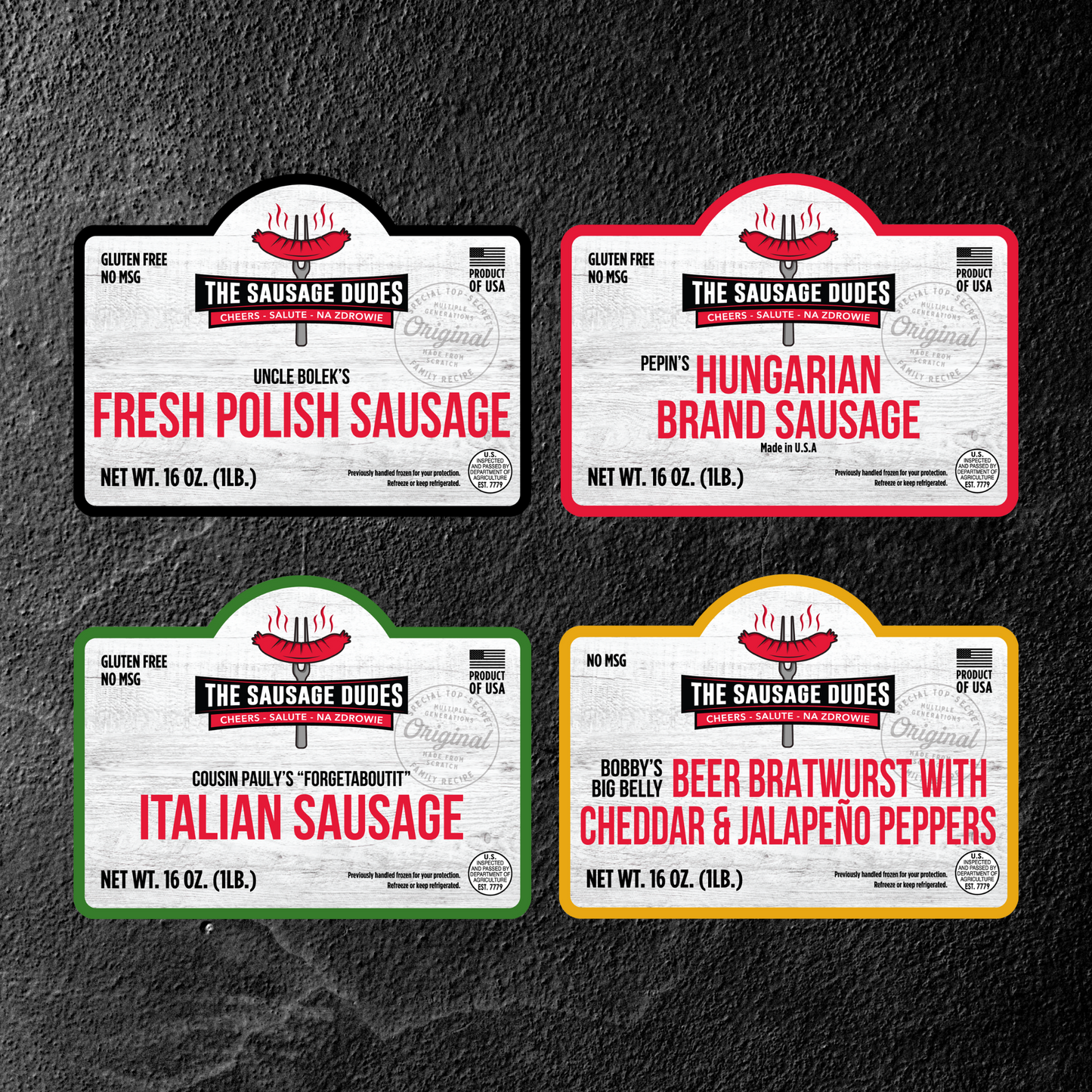 PARTY SAMPLER BOX (60 SAUSAGES)